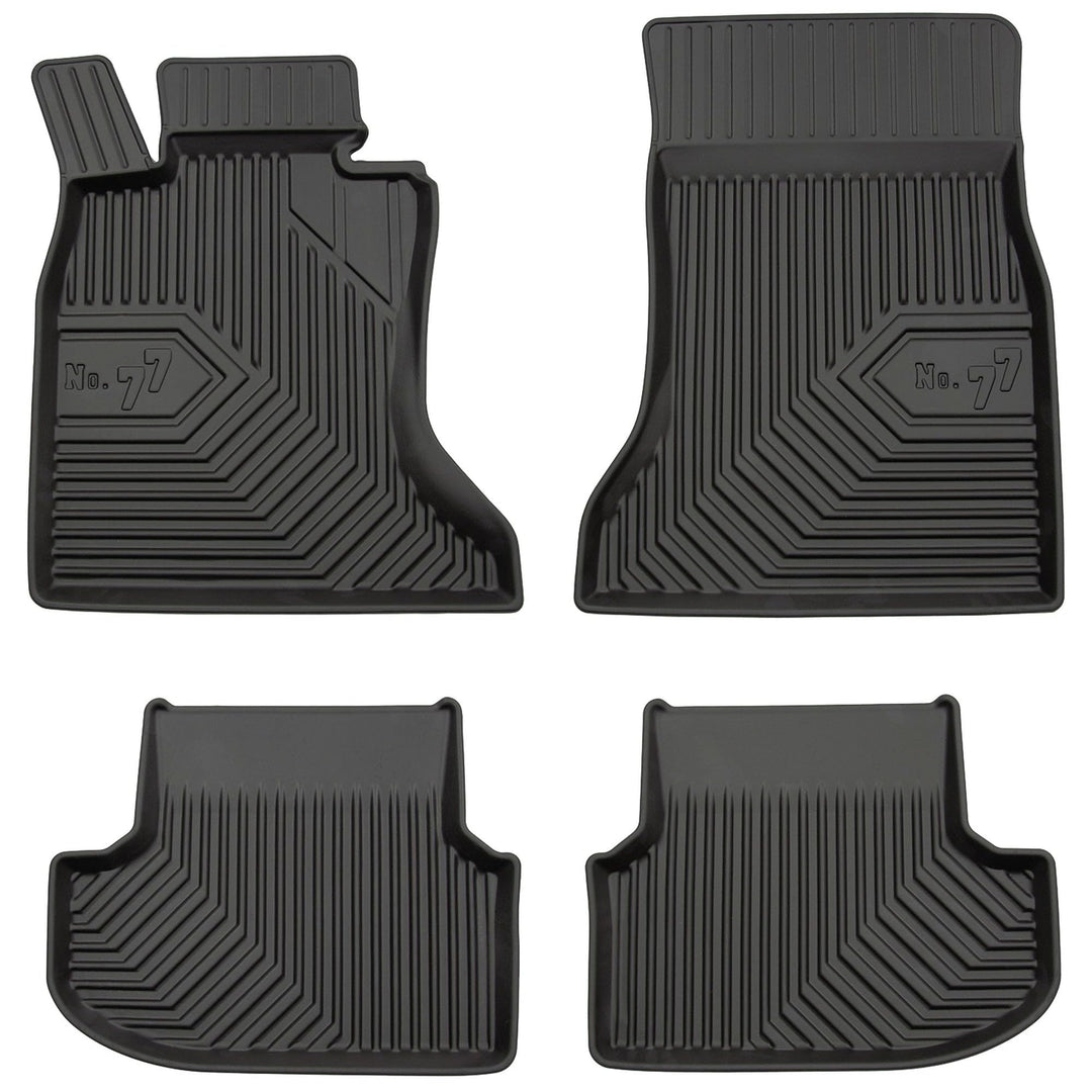 SMK Gummimatten Auto fussmatten Satz für BMW 5er F10 2013-2017 Erleben Sie einen neuen Standard des