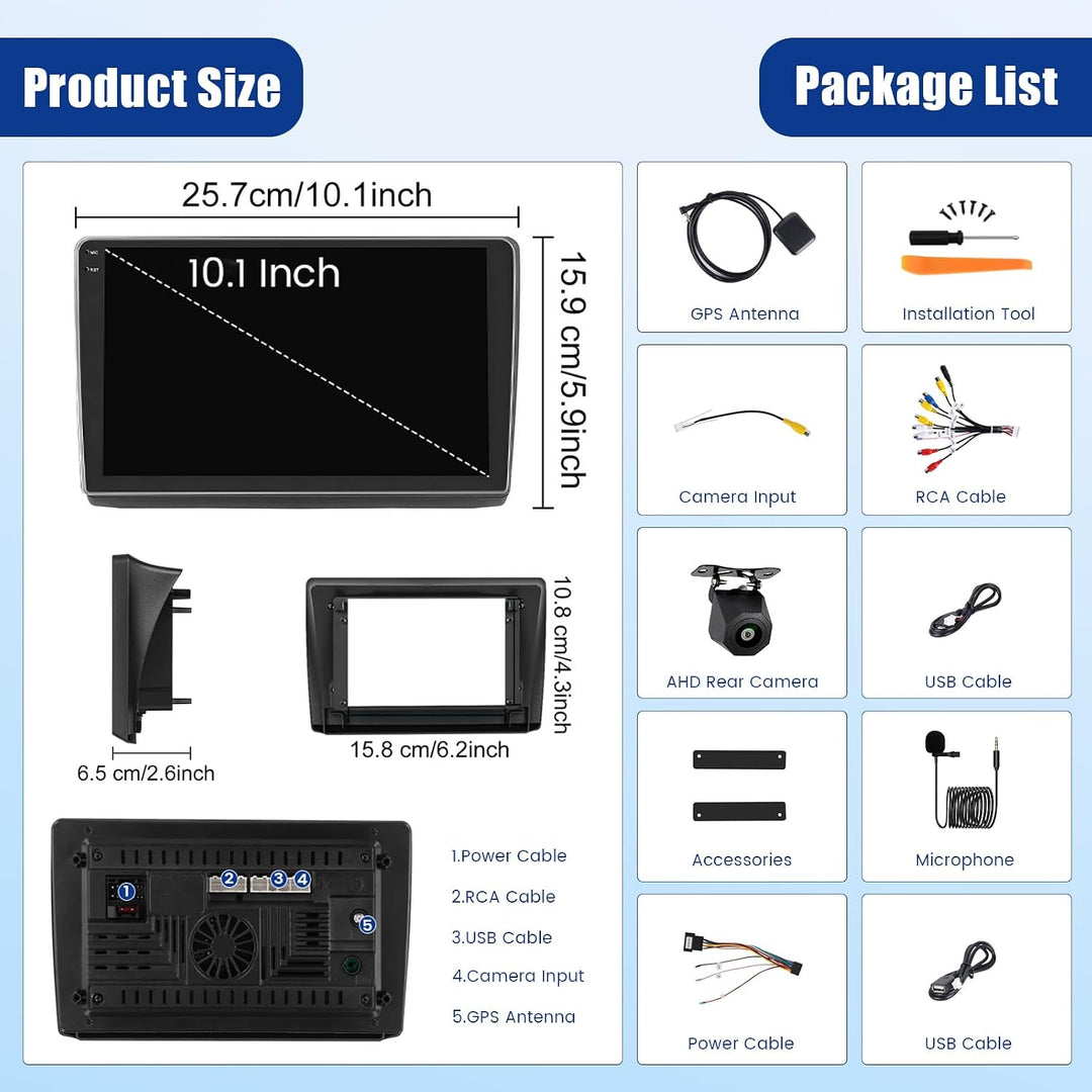 4G+128G Inefala Android 15 Autoradio für Renault Trafic/Opel Vivaro B/Nissan Primastar 2010-2014, 10