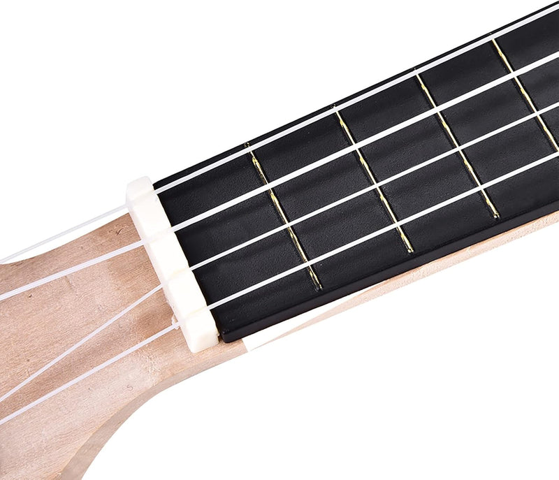 DIY Ukulele Sopran Ukulele 21 Zoll Basswood 4 String Hawaii Kleine Gitarrenpackung Bausatz DIY Zubeh