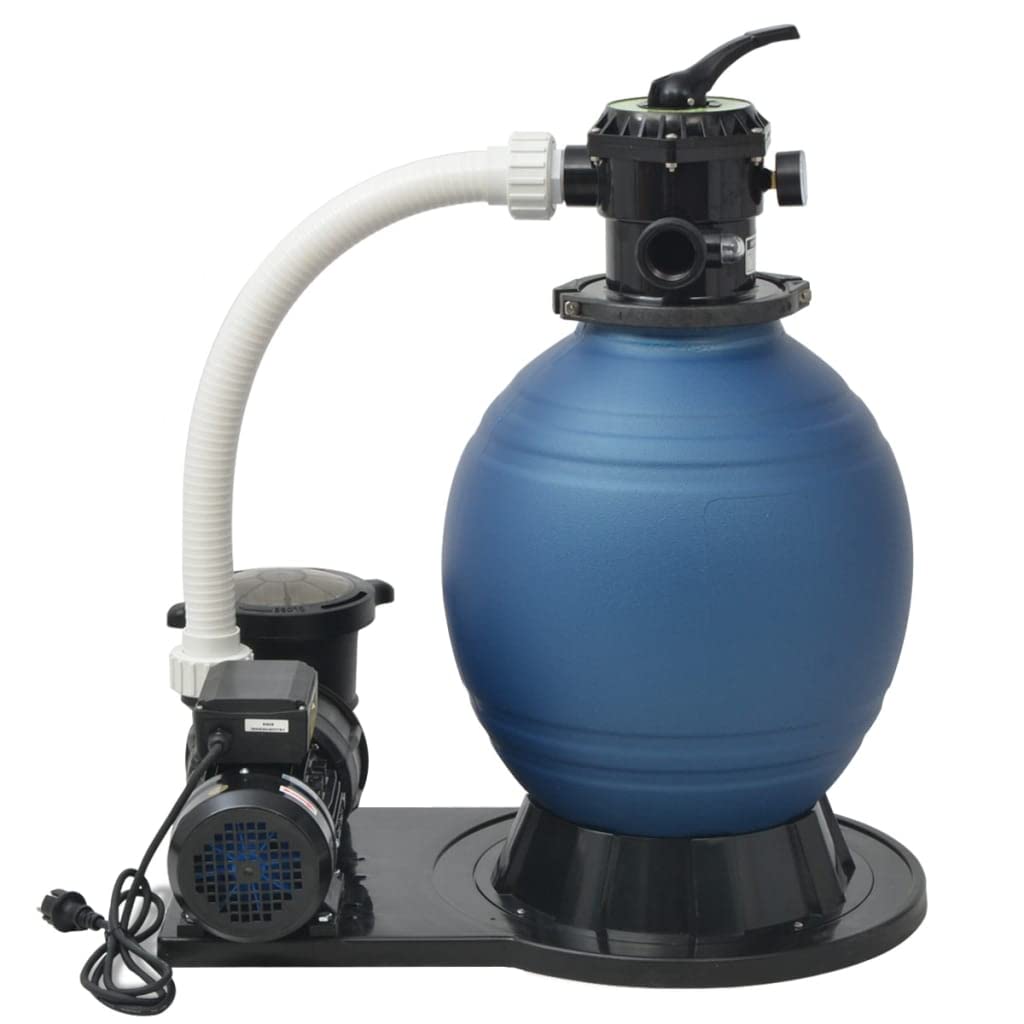 Sandfilterpumpe 1000 W 16.800 L/h XL für Pools Whirlpool Spa Filterkartusche Pumpenzubehör Ersatztei