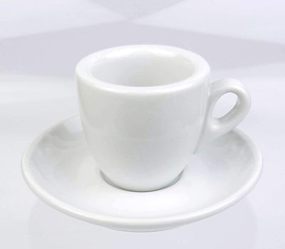 Moka Consorten Extra dickwandige Espressotassen | 0,8 cm Tassenwand | Füllmenge (bis zur Oberkante):