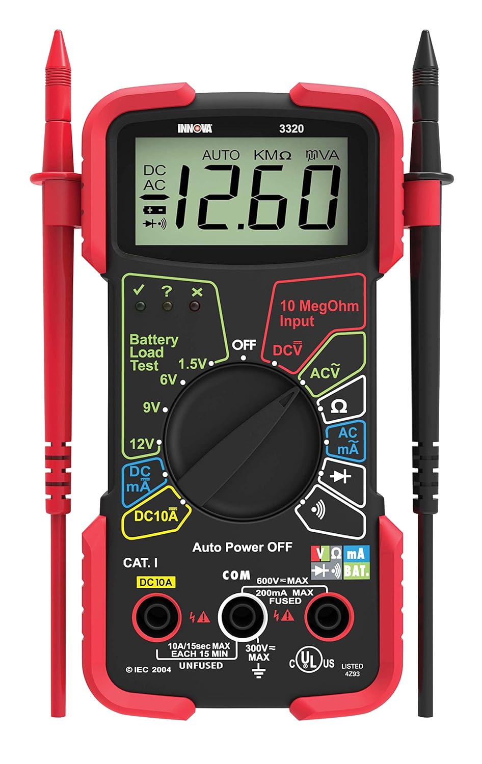 Innova 3320 zangenstrommeter Digital Multimeter, 3320