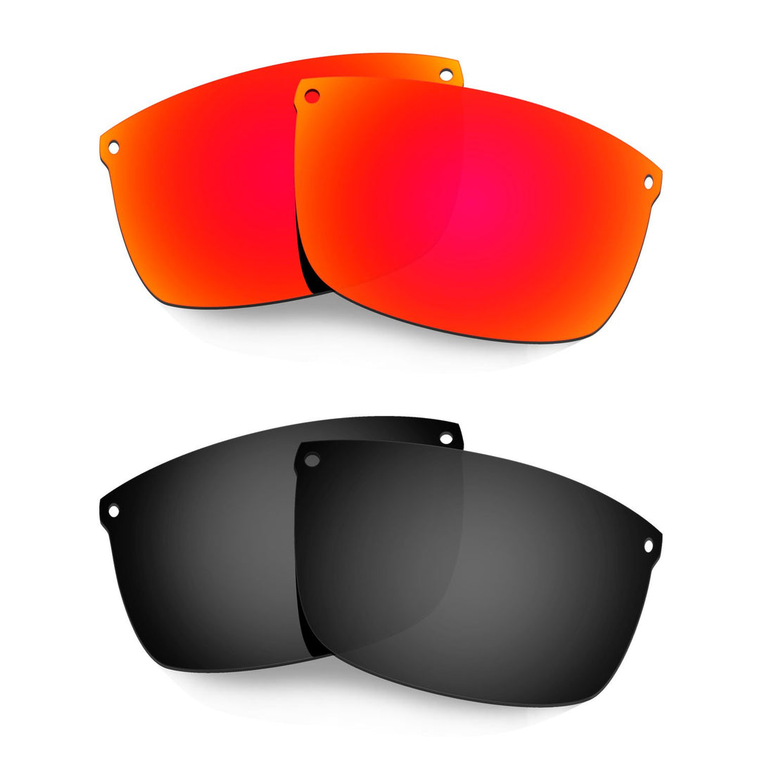 HKUCO Plus Mens Replacement Lenses For Oakley Carbon Blade - 2 pair