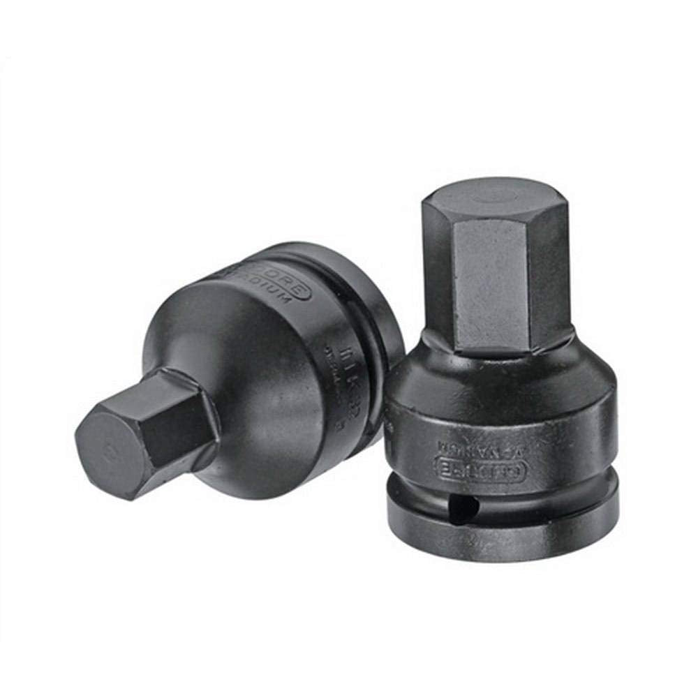 Kraftschraubersteckschlüsseleinsatz IN K 32 3/4 Zoll SW 22mm L.65mm GEDORE 22 mm, 22 mm