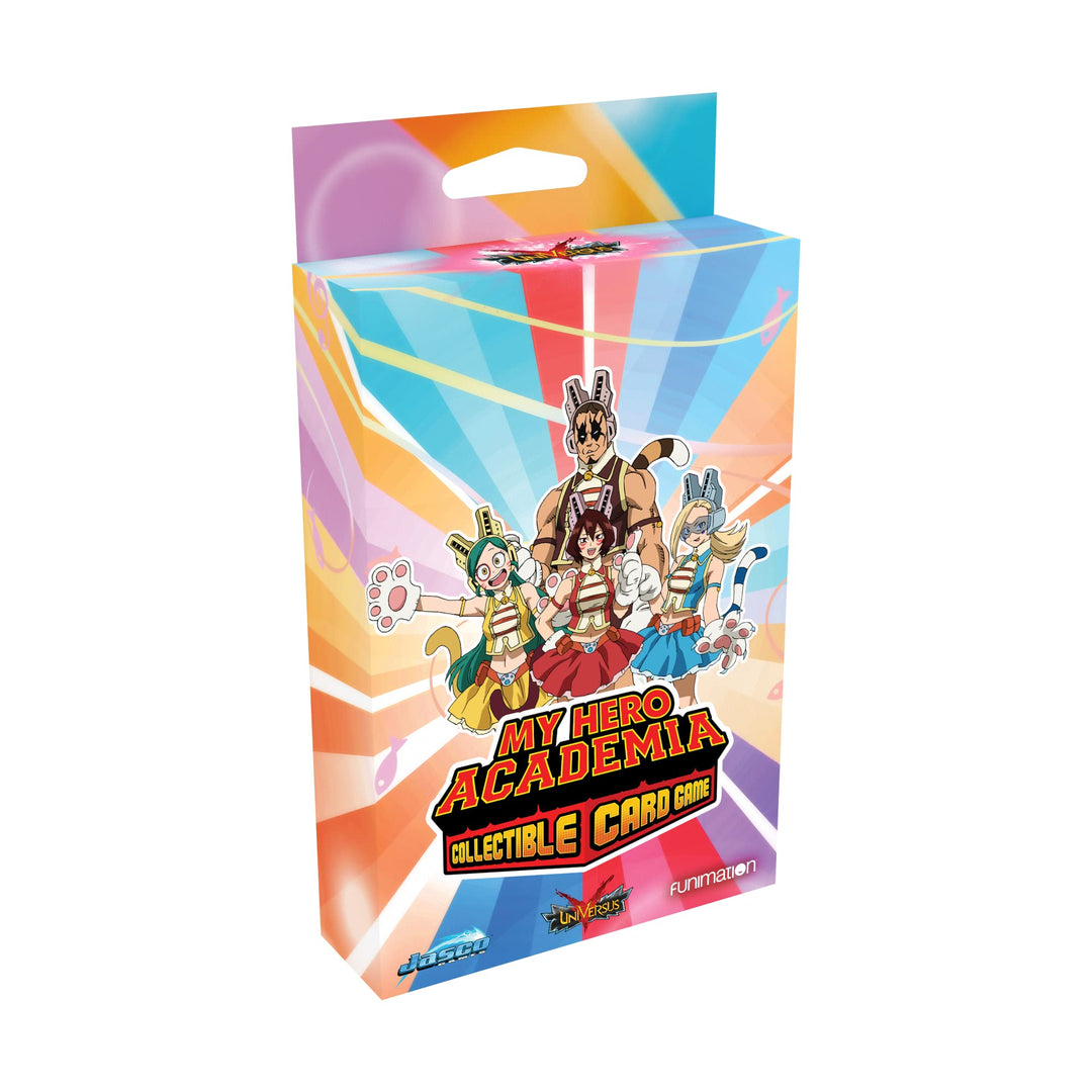 Jasco Games 76016 My Hero Academia Wild Pussycats Cardgame, Mehrfarbig, Starter Decks Starter Decks