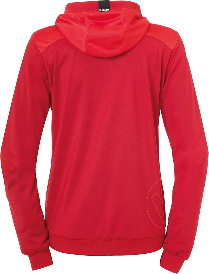 Kempa Damen Emotion 2.0 Kapuzenjacke Damen Kapuzenjacke XS chilirot/Rot, XS chilirot/Rot