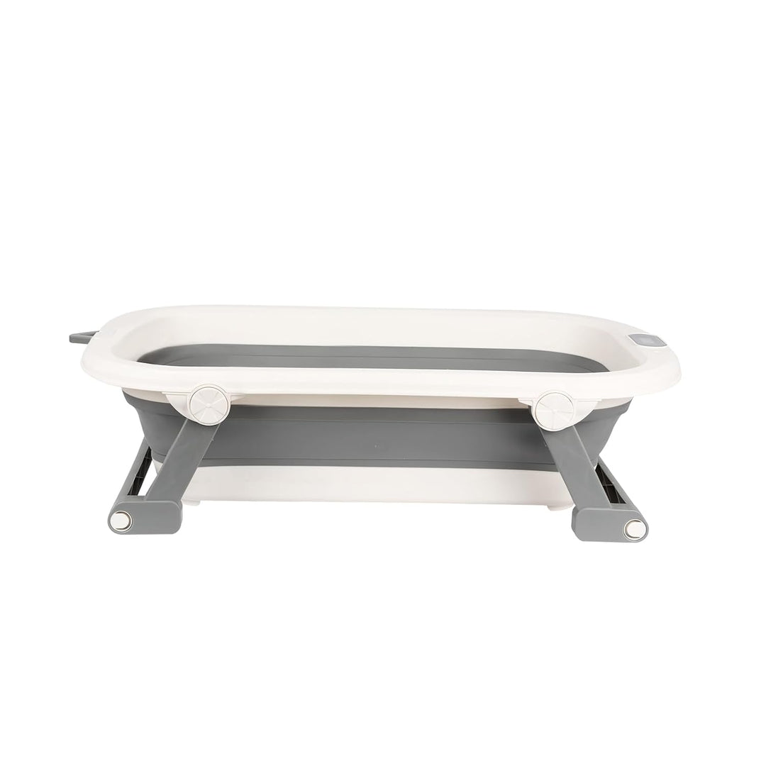 __PLACEHOLDER_BRAND_0__ Faltbare Babybadewanne XXL, mit Temperaturanzeige, Duschkissen, Duschstecker