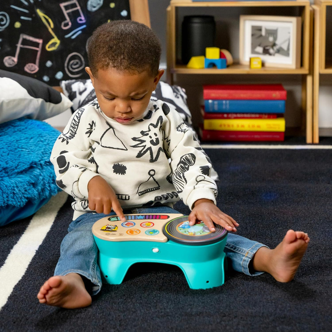 Baby Einstein, Hape DJ Discovery Musikspielzeug Plattenspieler – Baby Plattenspieler Über 50 Klänge