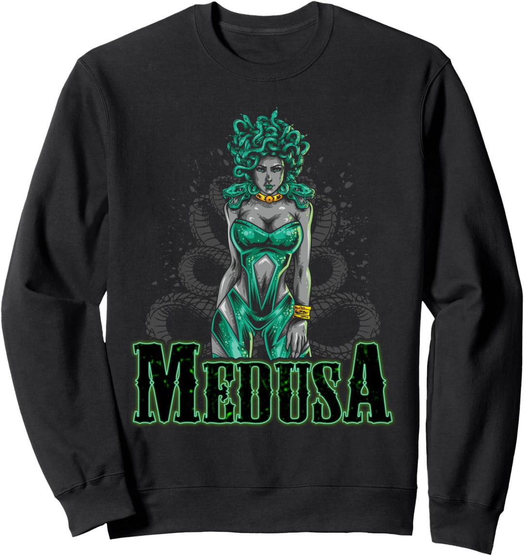 Medusa Antike griechische Mythologie Monster Sweatshirt