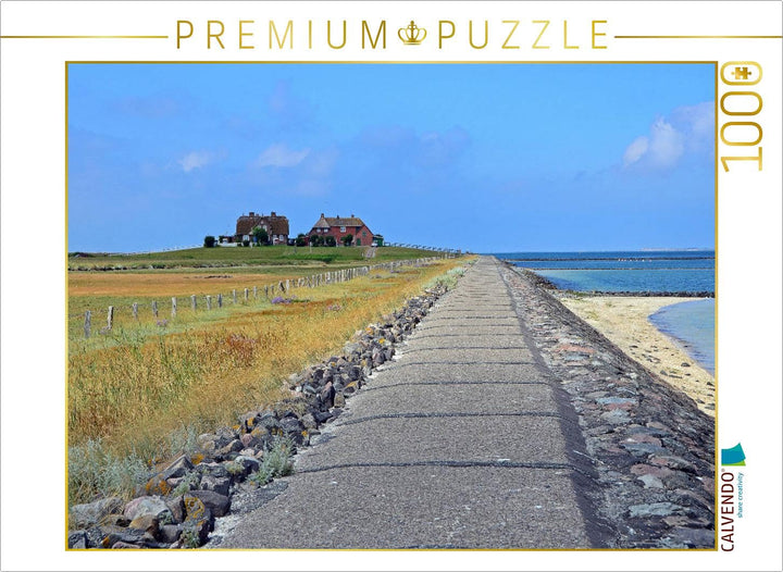 CALVENDO Puzzle Hallig Hooge 1000 Teile Lege-Grösse 64 x 48 cm Foto-Puzzle Bild von Sarnade, 1000 Te