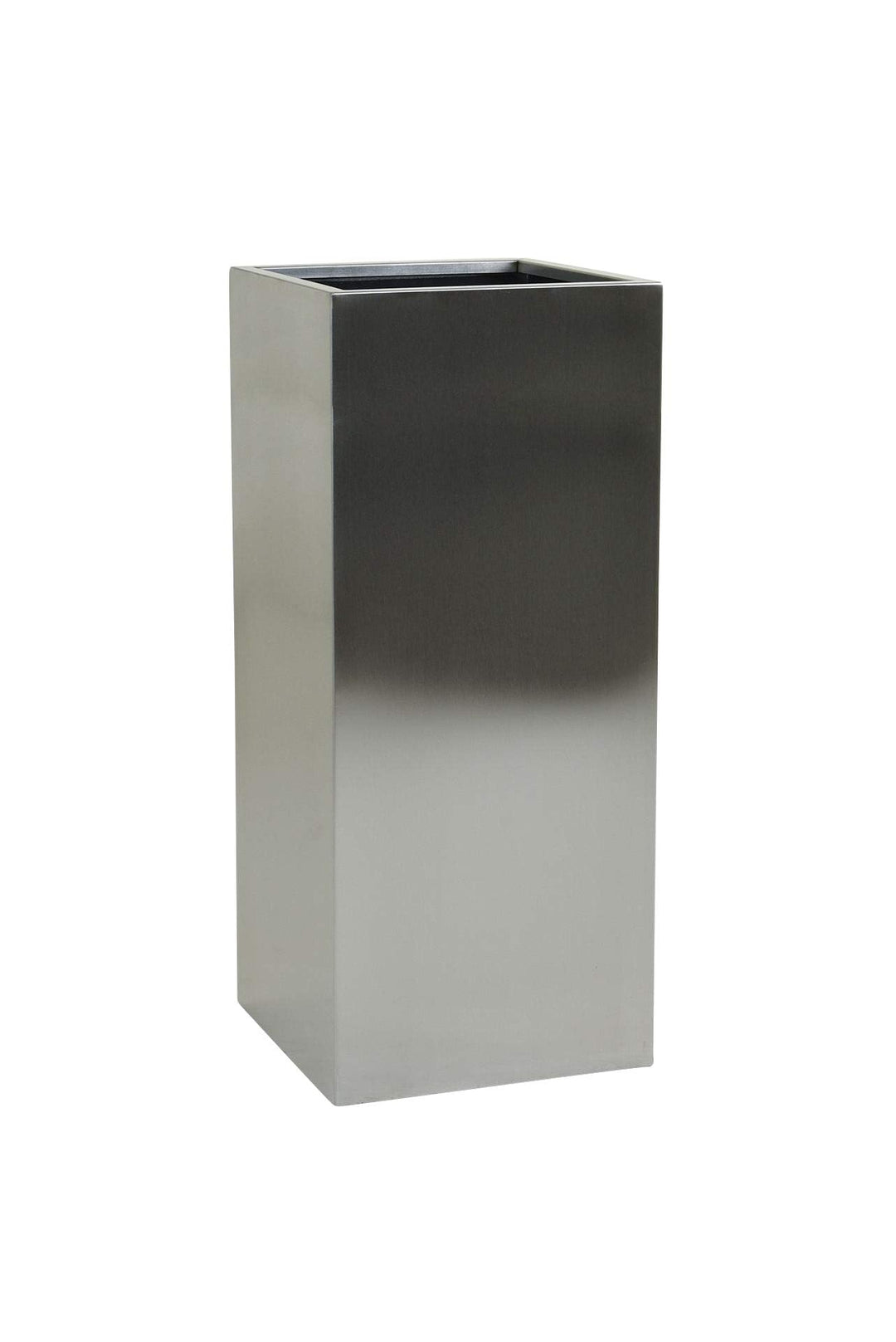 VIVANNO Pflanzkübel Blumenkübel Pflanzgefäss Übertopf Edelstahl Block - 80 x 40 x 40 cm BLOCK 80x40x