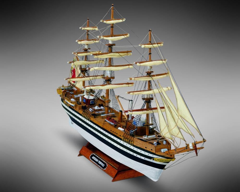 kit de modèle de bateau AMERIGO VESPUCCI catègorie Mini Mamoli scale 1:350