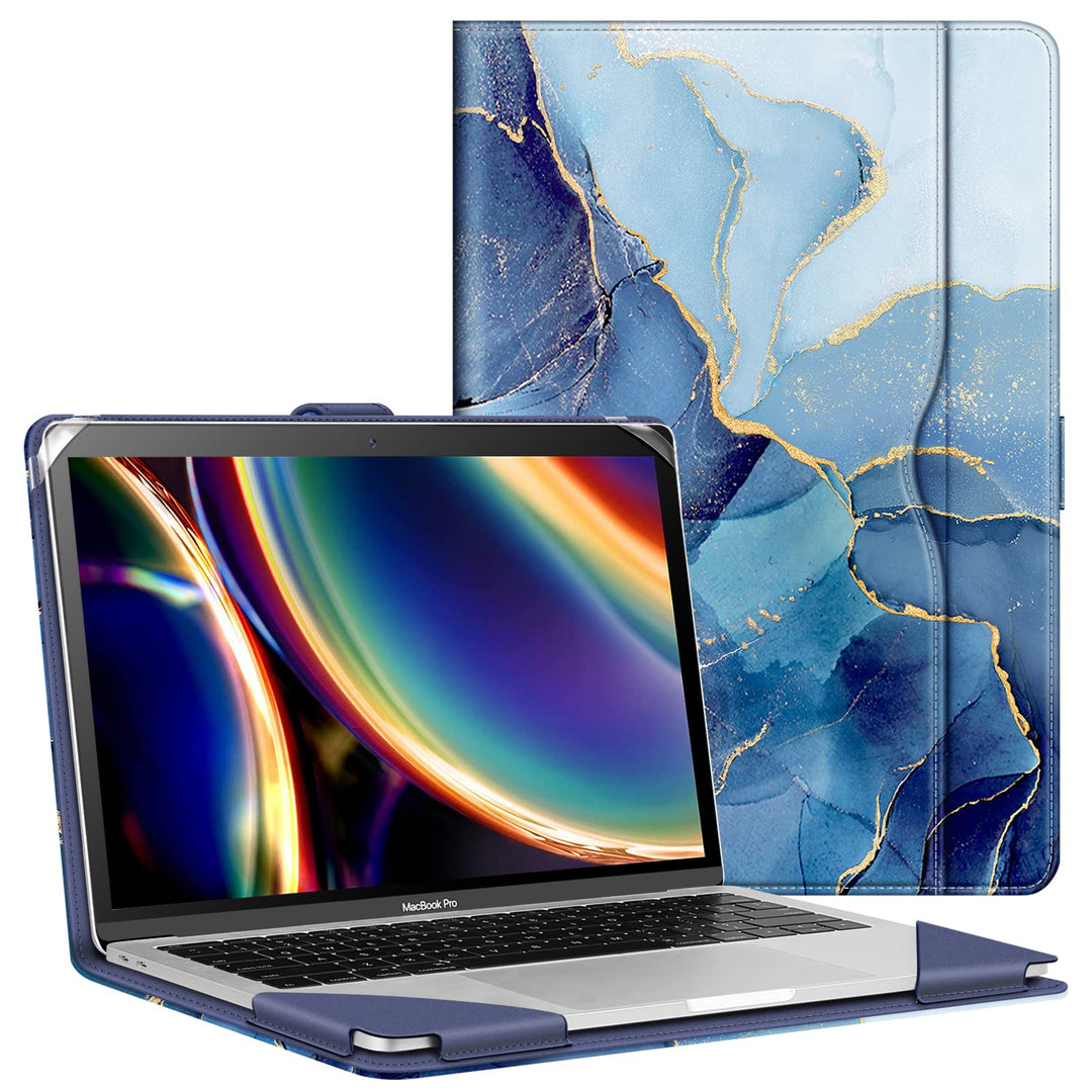 Fintie Hülle Kompatibel mit MacBook Air 13.6 (2026-2022 M5 M4 M3 M2), MacBook Air 13 (2020-2018 M1)