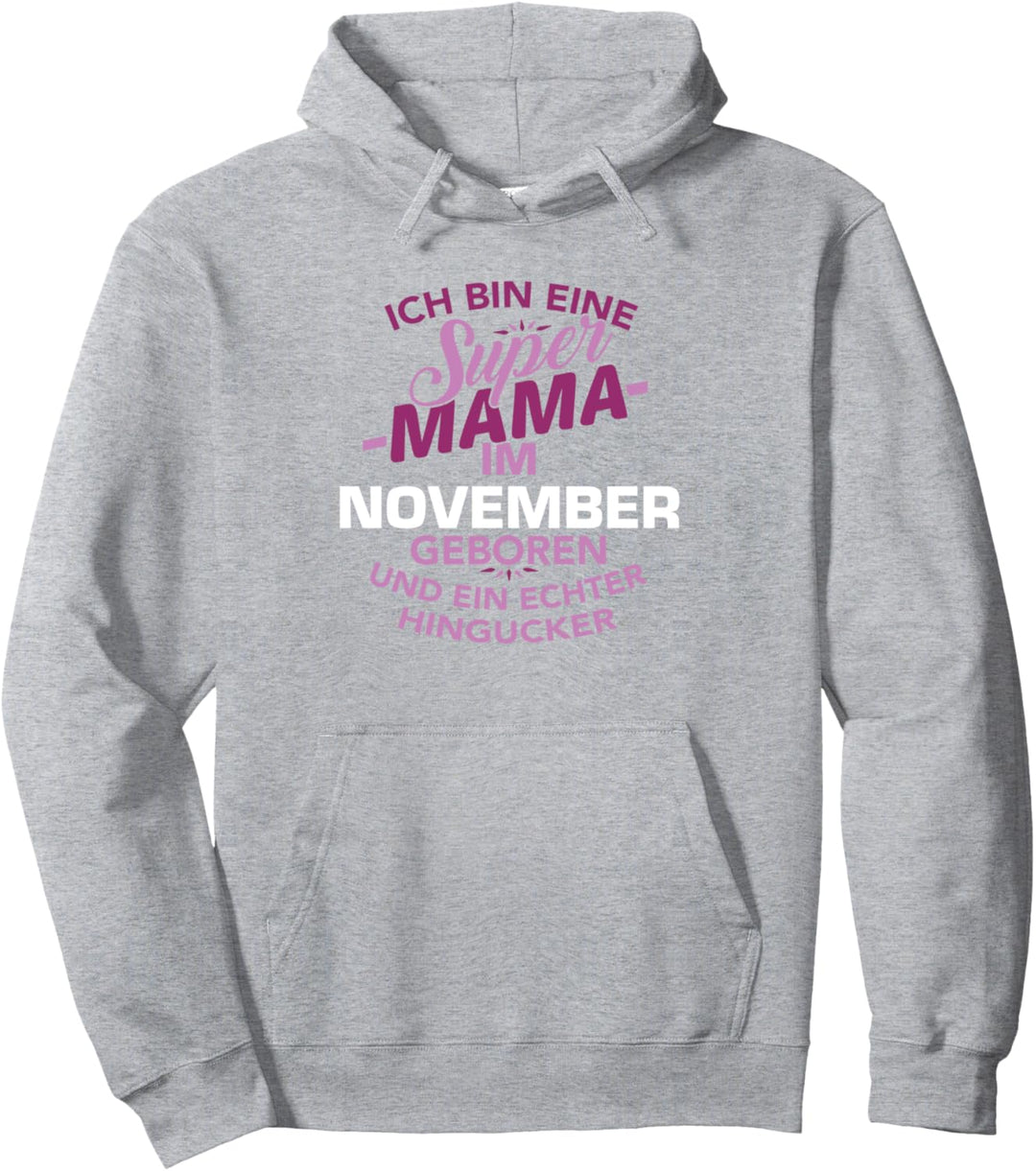 Geschenk für werdende Mütter November geboren Pullover Hoodie