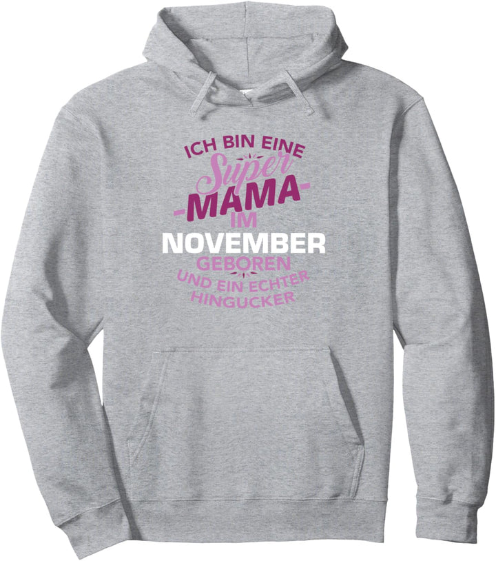 Geschenk für werdende Mütter November geboren Pullover Hoodie