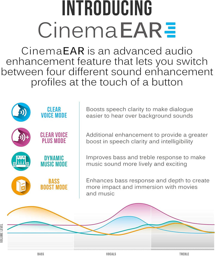 MEE audio - Matrix Cinema, Bluetooth Kopfhörer, aptX Low Latency, Lange Akkulaufzeit, Kopfhörer, Sch