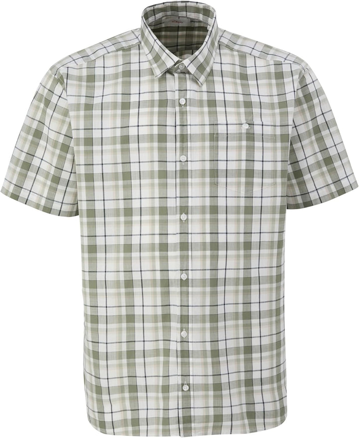 s.Oliver Herren Hemd Kurzarm 5XL Mehrfarbig|olive 78n2, 5XL Mehrfarbig|olive 78n2