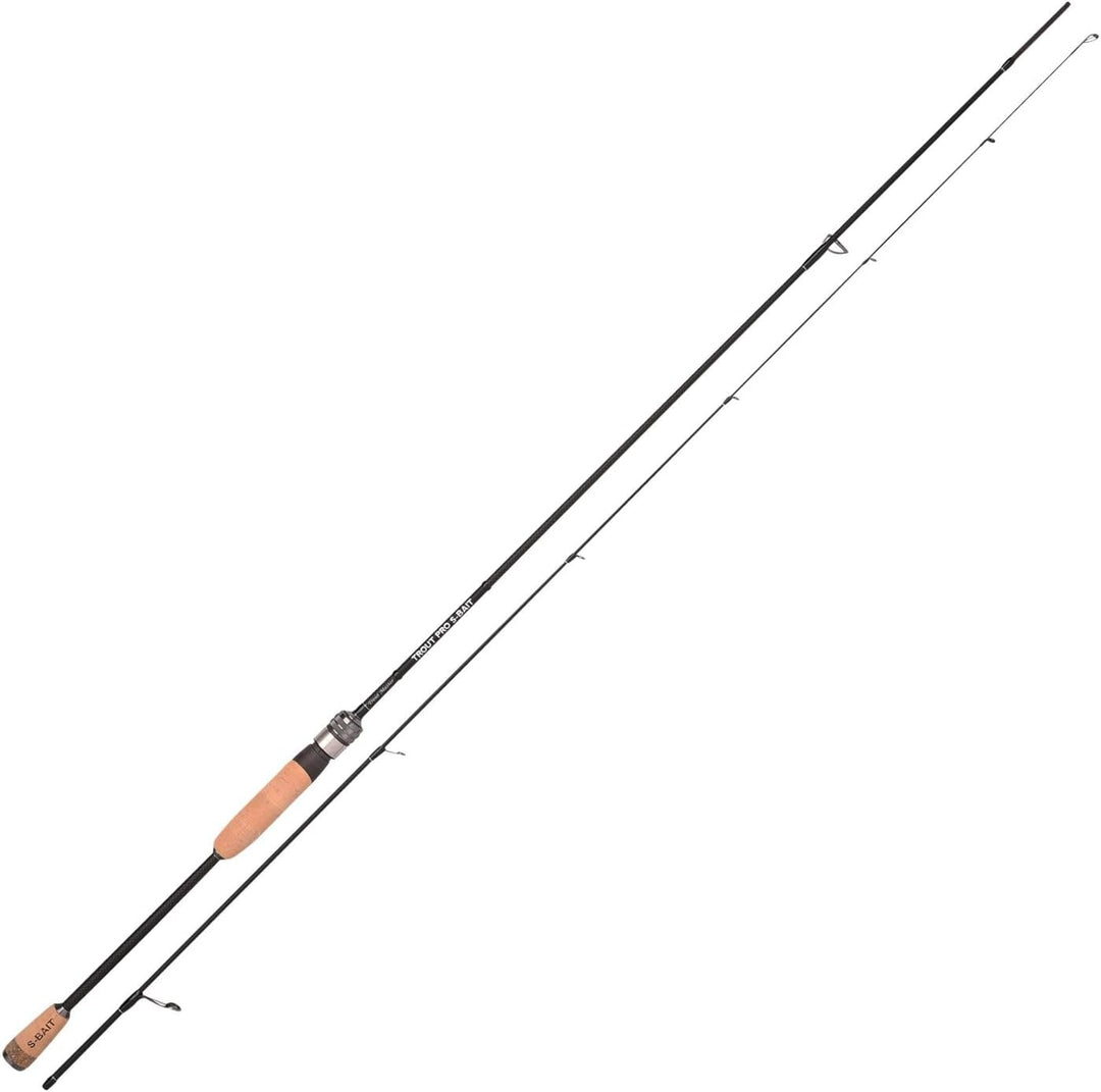 Trout Master Ultralight Angelrute zum Spinnfischen auf Forellen 2,10m 4g Trout Pro S-Bait Rute