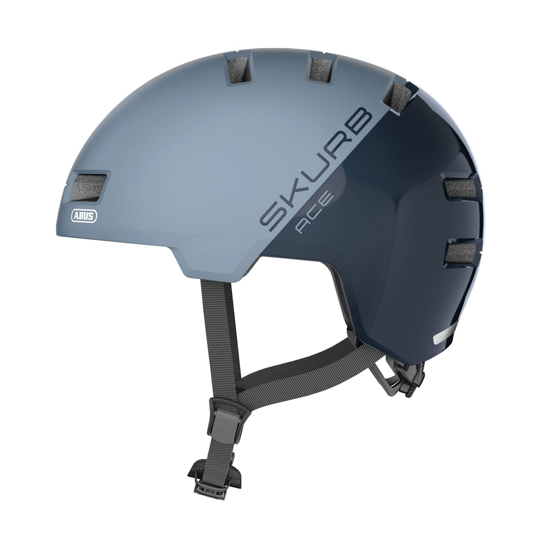 ABUS Stadthelm Skurb ACE - Stylischer Fahrradhelm im Alltag, beim Skaten, BMX-Fahren oder Longboarde