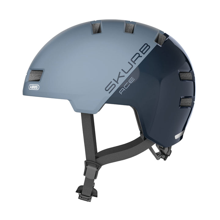 ABUS Stadthelm Skurb ACE - Stylischer Fahrradhelm im Alltag, beim Skaten, BMX-Fahren oder Longboarde