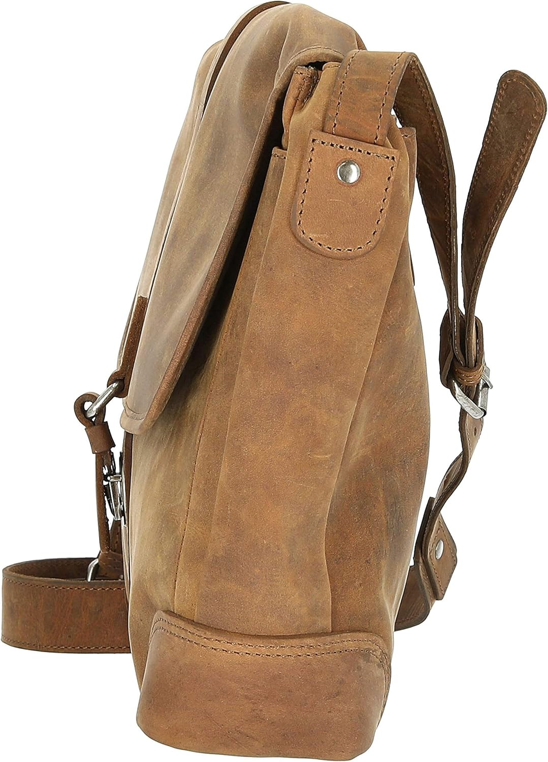 Harolds Antik Kuriertasche 37 cm Natur