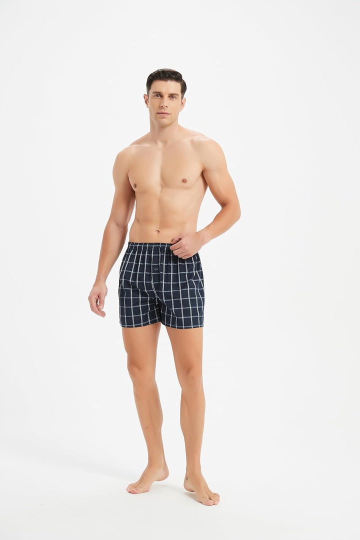 JupiterSecret Herren Boxershorts Baumwolle Unterhosen Männer 6er und 10er Pack Grosse Amerikanische