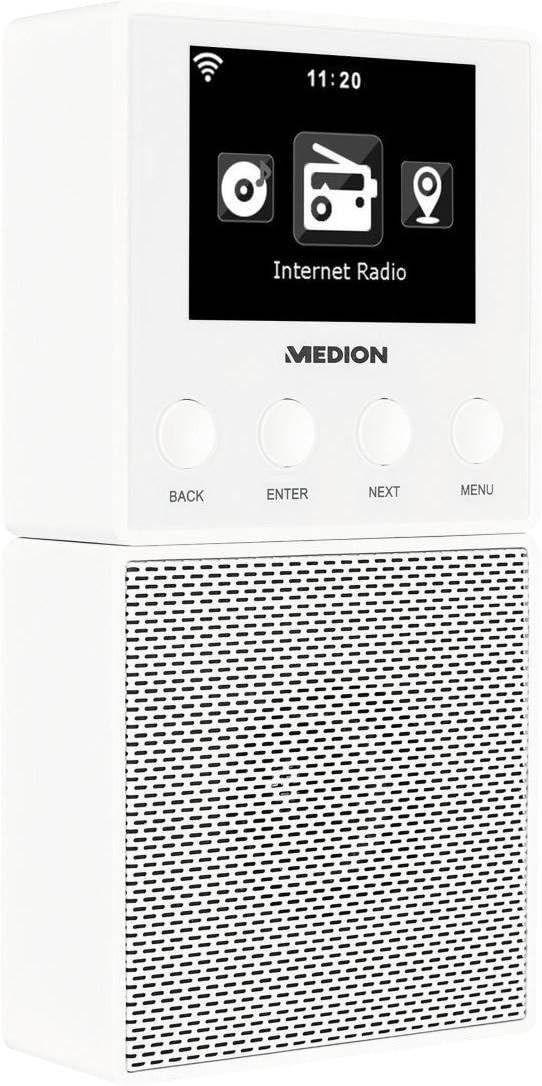 MEDION E85032 MD 87248 WLAN Internet Küchen Steckdosenradio (abnehmbarem Streaming Lautsprecher, int