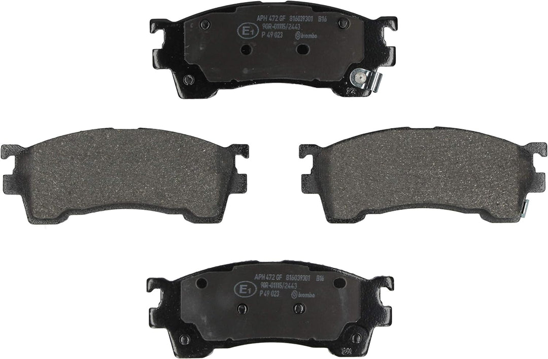 Brembo P 49 023 Bremsbelagsatz, Scheibenbremse - (4-teilig)