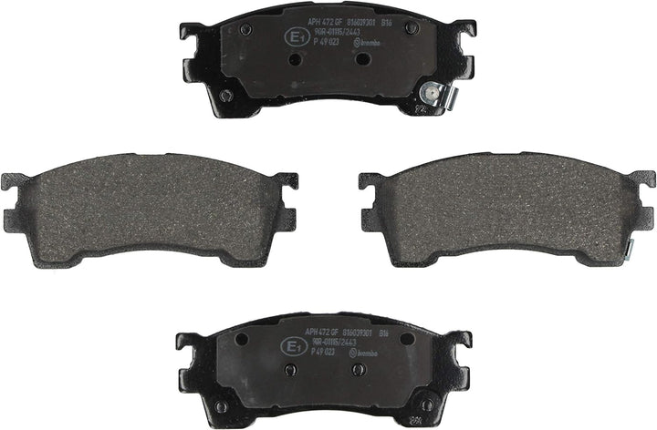 Brembo P 49 023 Bremsbelagsatz, Scheibenbremse - (4-teilig)