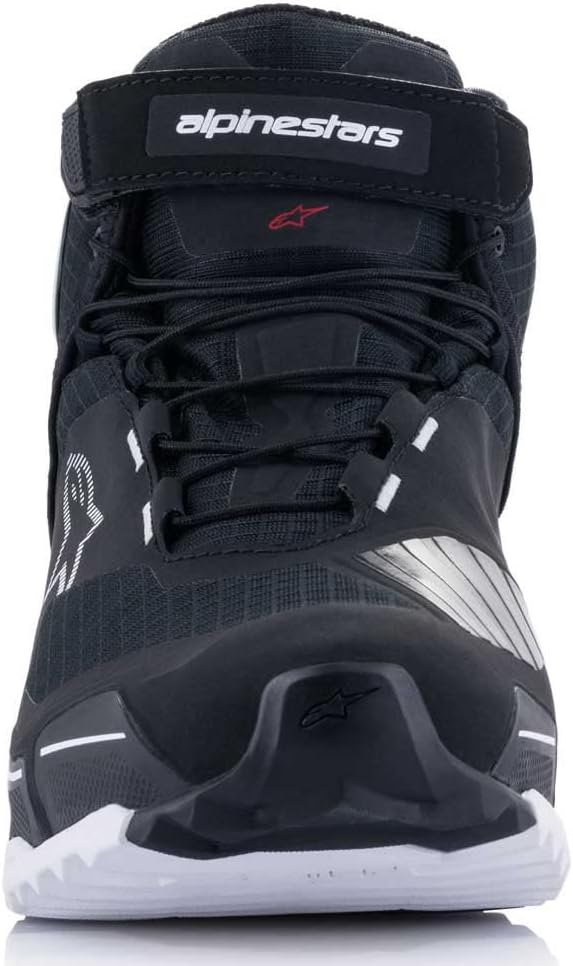 Alpinestars Unisex X Drystar Motorradsneaker Motorcycle Boot 42 EU Black White, 42 EU Black White