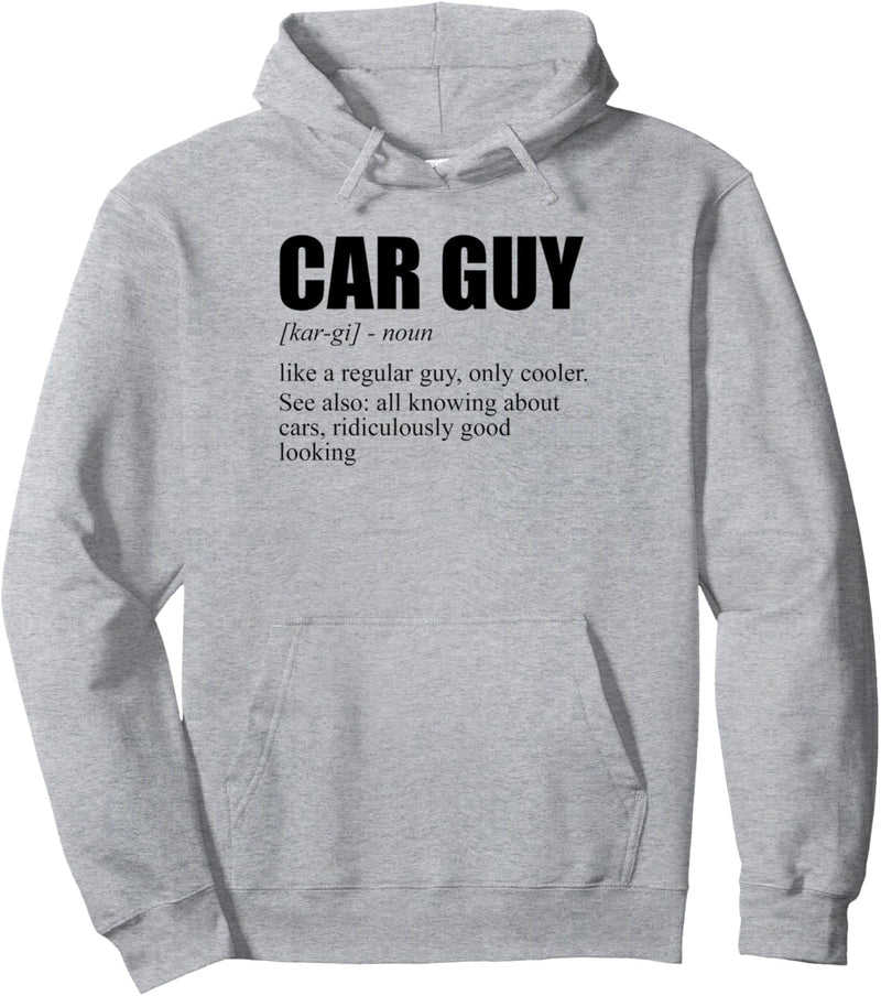 Car Guy Noun Definition Auto Enthusiast Motorsport Autos Pullover Hoodie