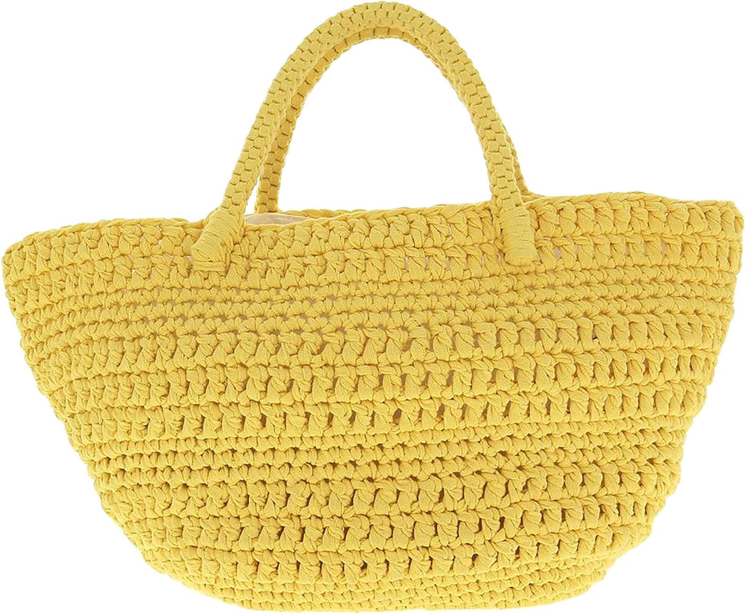 DIY Häkelset Avila Strandtasche RibbonXL Lemon Yellow