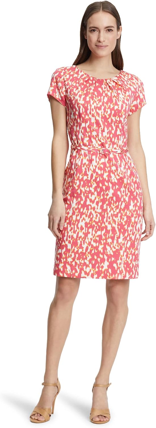 Vera Mont Damen Kleid 40 Rosa/Orange, 40 Rosa/Orange