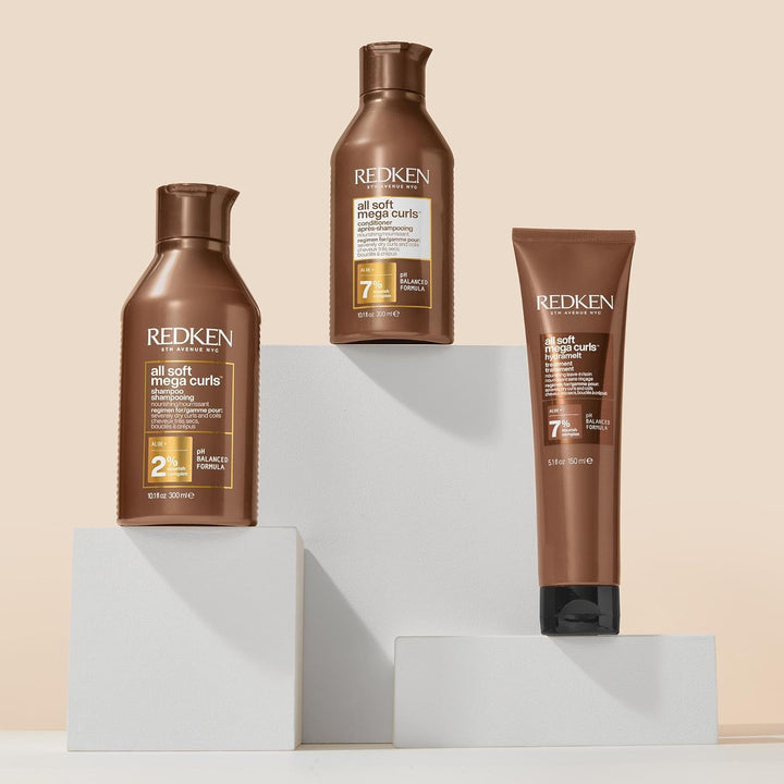 Redken Leave-In Haarcreme für lockiges oder krauses Haar, Belebt und hydratisiert trockenes Haar, Mi