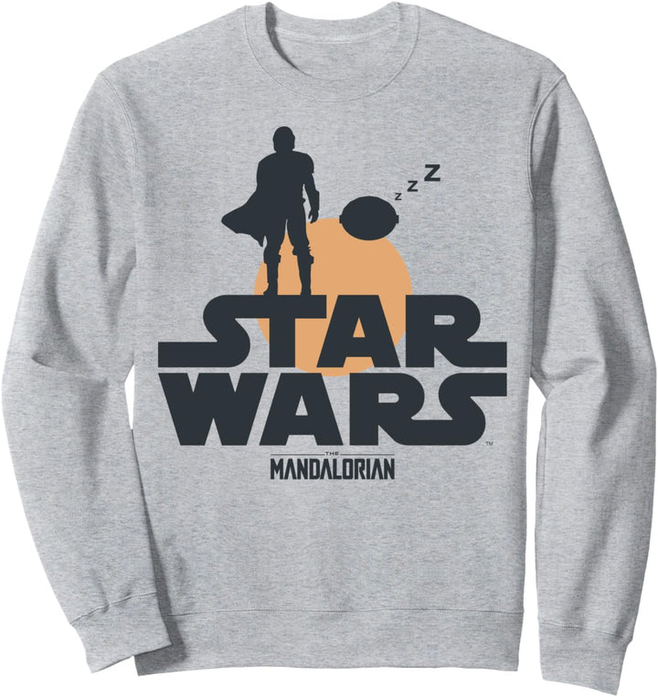 Star Wars The Mandalorian The Child Sleeping Silhouette Sweatshirt