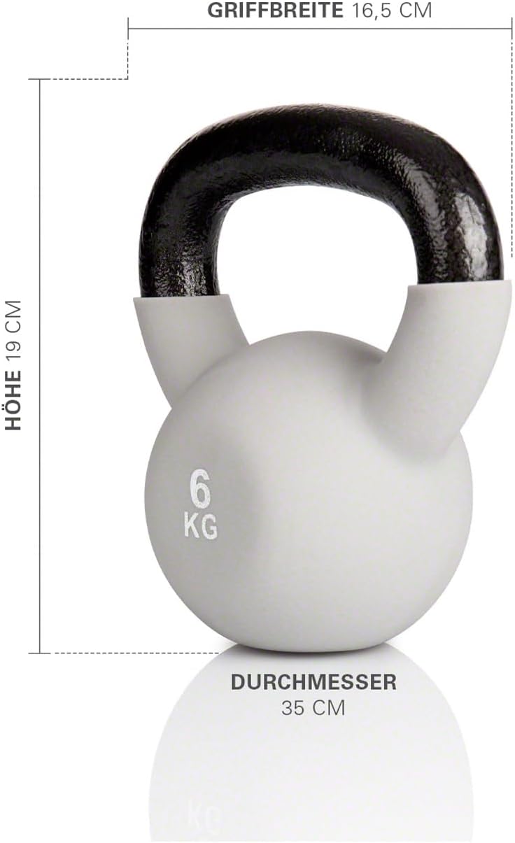 Sport-Tec Kettlebell, Kugelhantel, Workout, Fitness, Bodybuilding, Kurzhantel, Gewichtskugel, Schwun
