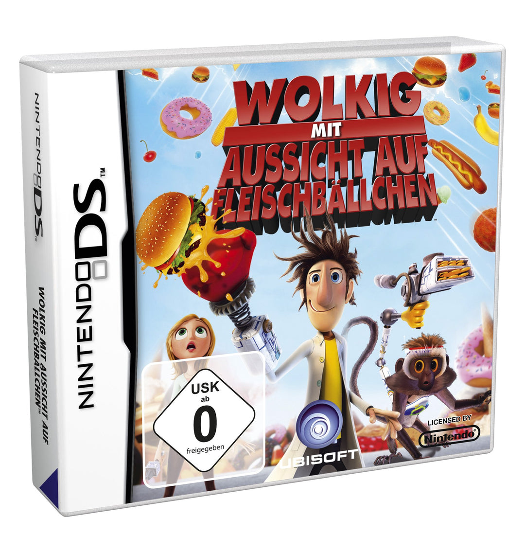 Wolkig mit Aussicht auf Fleischbällchen Nintendo DS, Nintendo DS