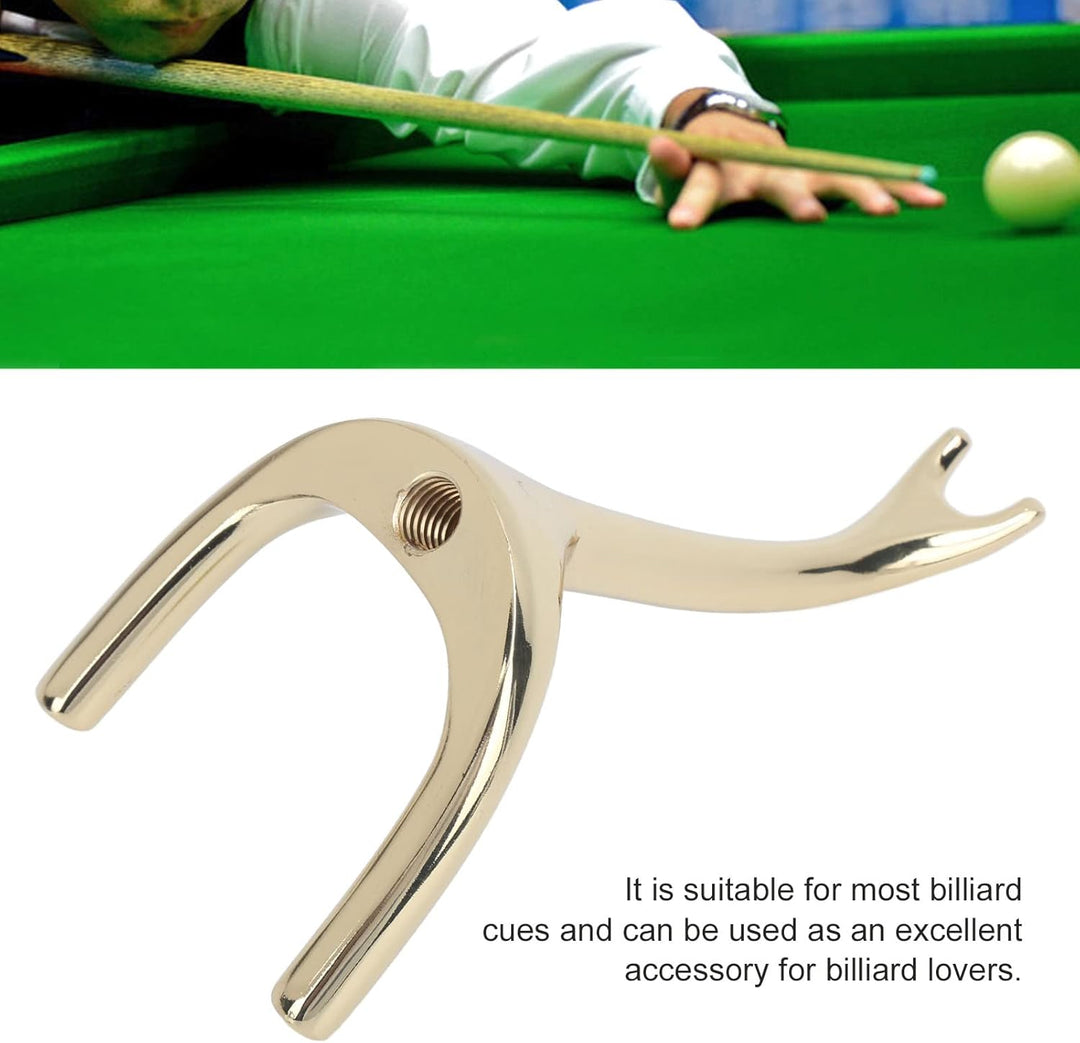Cyrank Billard-Brückenkopf, Zinklegierung, Pool-Stick, Brückenkopf, Elefantenrüssel, Billard-Stick-A