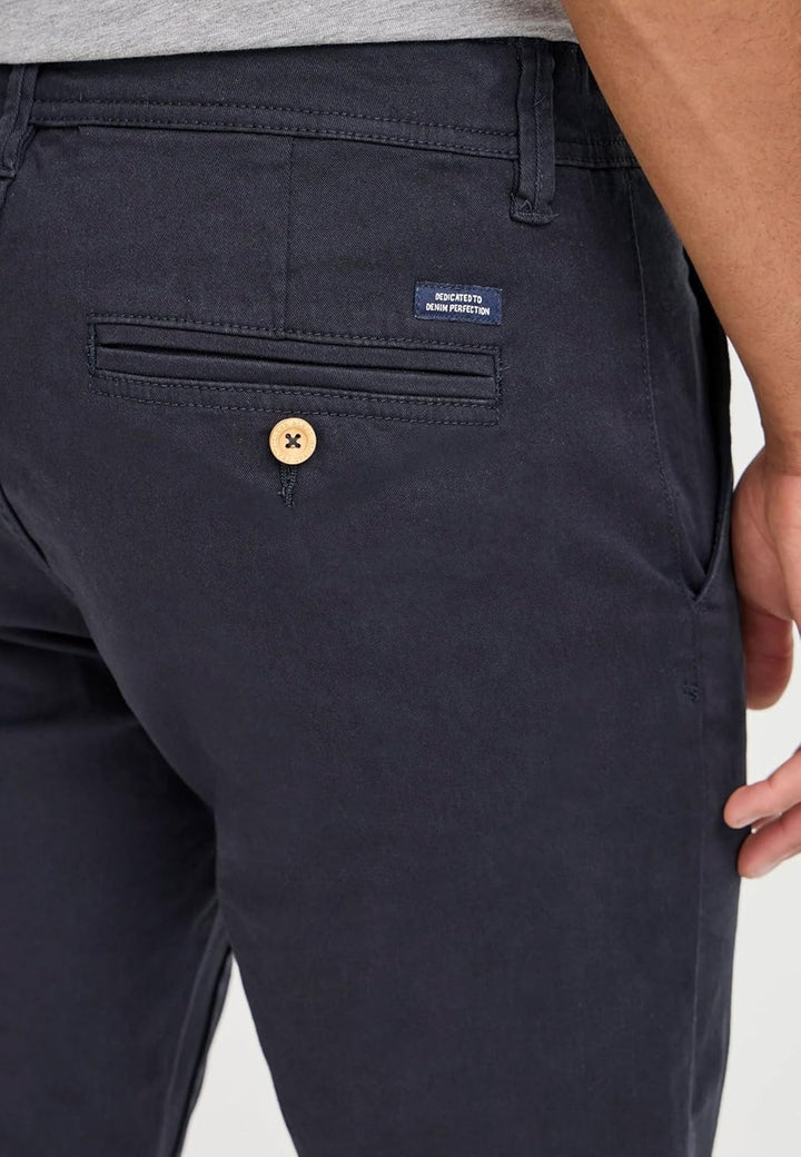 Blend Natan Chinohose Herren, W36 / L30, Schwarzblau