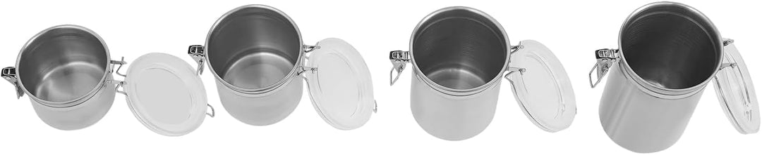 Edelstahl Kaffeedose Kaffeepulver Dose Vorratsdose Frischhaltedose Vorratsdosen Luftdichte Dose Kaff