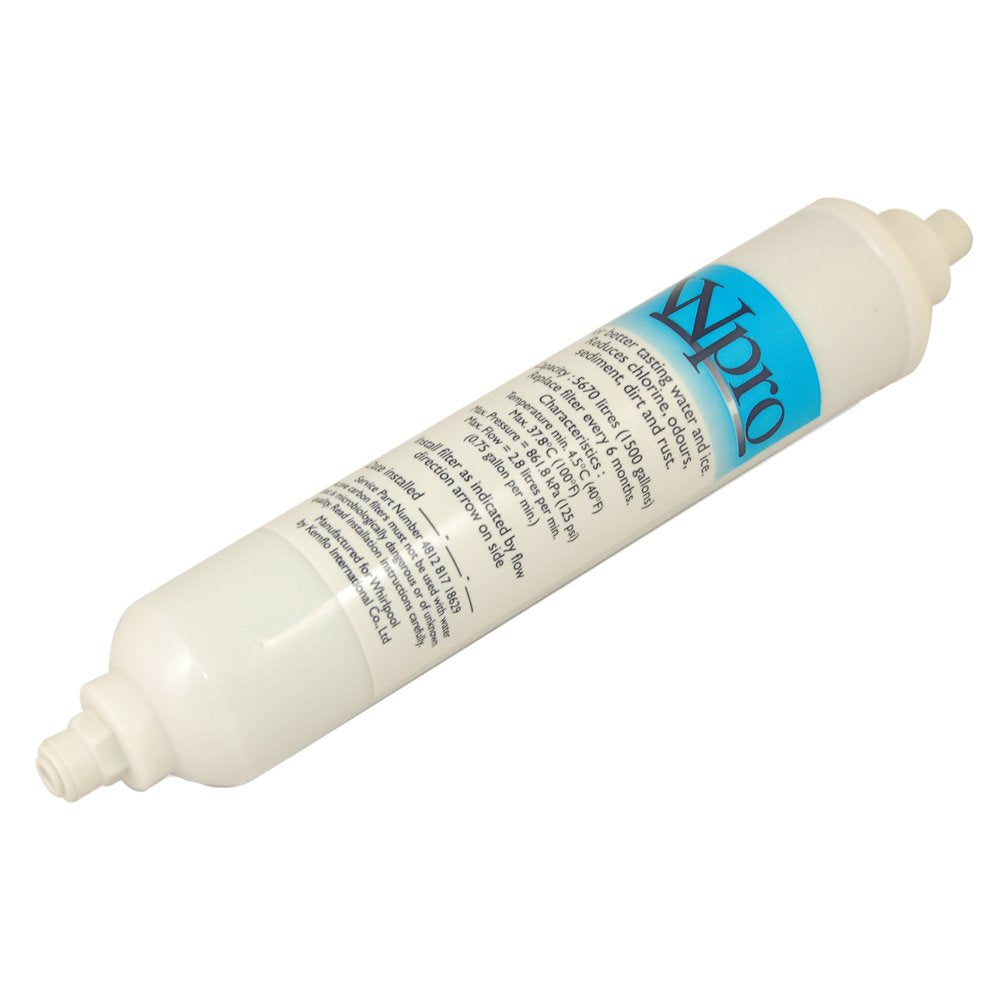 Whirlpool Samsung American Kühlschrank Kühlschrank Gefrierschrank Wasserfilter. Teilenummer 48128171