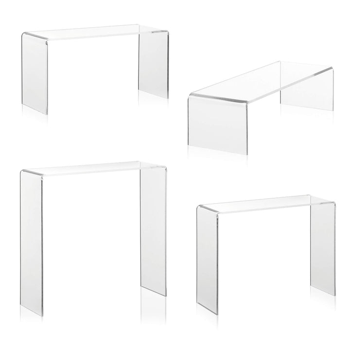 Warenträger-Set als Dekoständer, Präsentationsständer, Verkaufs-Display für Schuhe, Kosmetik, Sammle