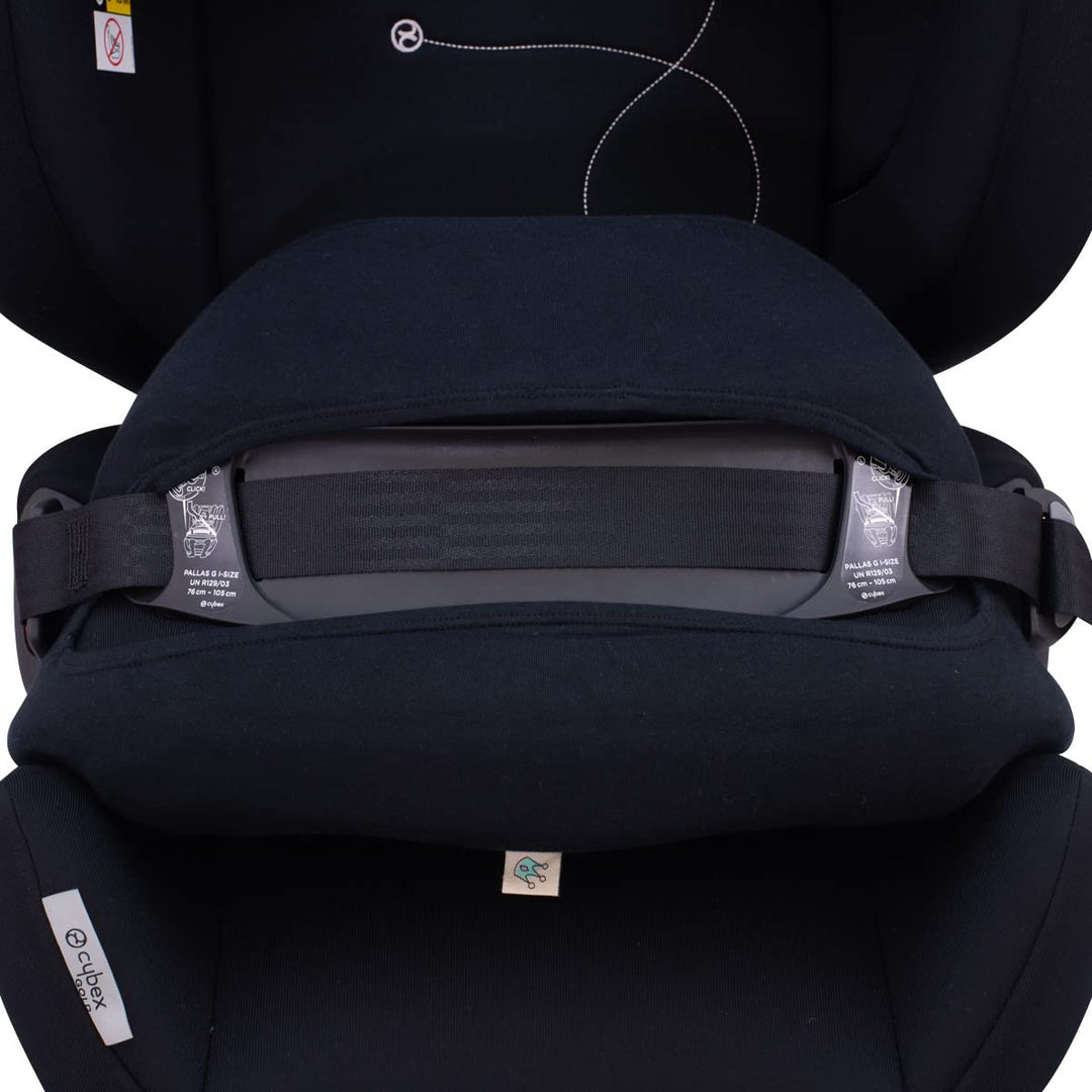 JYOKO KIDS Bezug Kompatibel mit Cybex Pallas G I-SIZE (Zubehör Pallas G, BLACK SERIES) Zubehör Palla