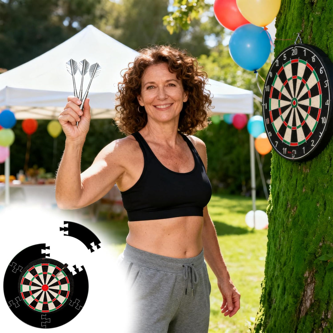 Dartscheibe Schutzring Innerer Kreis 45cm Aussenring 71cm, Leichtes Eva Dartscheiben Surround, Surro