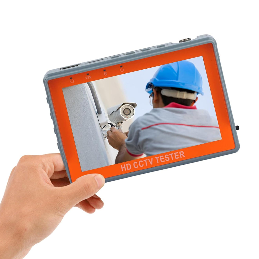 POMIACAM 4 in 1 CCTV Tester Support 720P/1080P/3mp/4mp/5mp/8MP AHD, TVI, CVI & CVBS Analog Camera, S