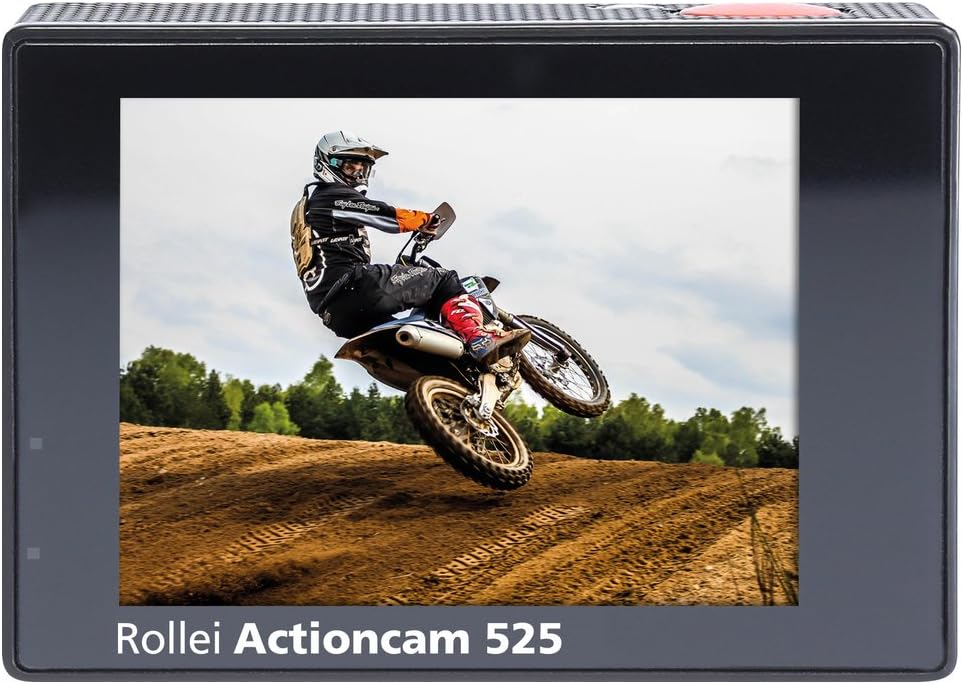 Rollei Actioncam 525 WiFi Action Cam (mit 4k Video Auflösung, Weitwinkelobjektiv, bis 40 m wasserfes