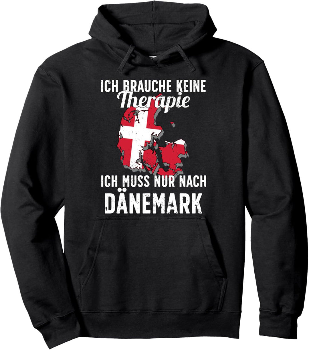 Dänische Flagge I Dänemark Urlaub I Dänemark Pullover Hoodie