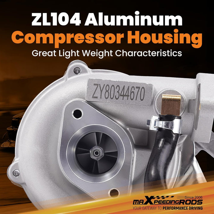 maXpeedingrods RHB31 Turbo and Oil Cooled Turbocharger, RHB31