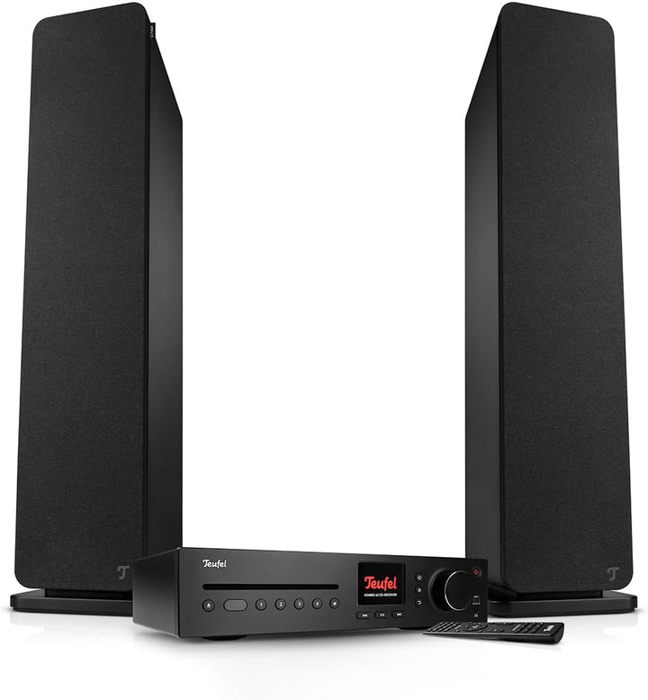 Teufel Ultima 40 Kombo 3 - HiFi Stereo Anlage mit Bluetooth und CD Receiver, WLAN, LAN, DAB+-FM Radi