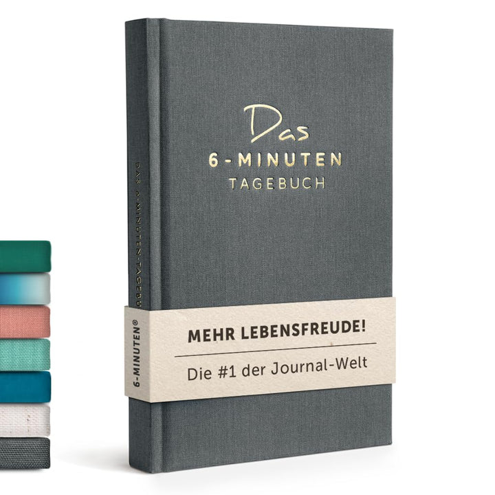 UrBestSelf 6-Minuten-Tagebuch (Das Original) | Achtsamkeitstagebuch, Anti-Stress Journal | Der Milli